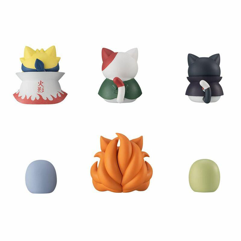 Preview: Naruto Shippuden (Once Upon A Time In Konoha Village) - Nyaruto! - Mega Cat Project Sammelfiguren - Special Set - Megahouse