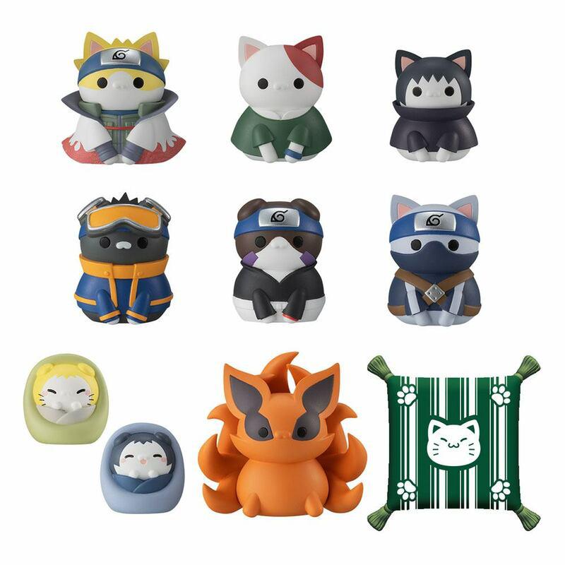 Preview: Naruto Shippuden (Once Upon A Time In Konoha Village) - Nyaruto! - Mega Cat Project Sammelfiguren - Special Set - Megahouse