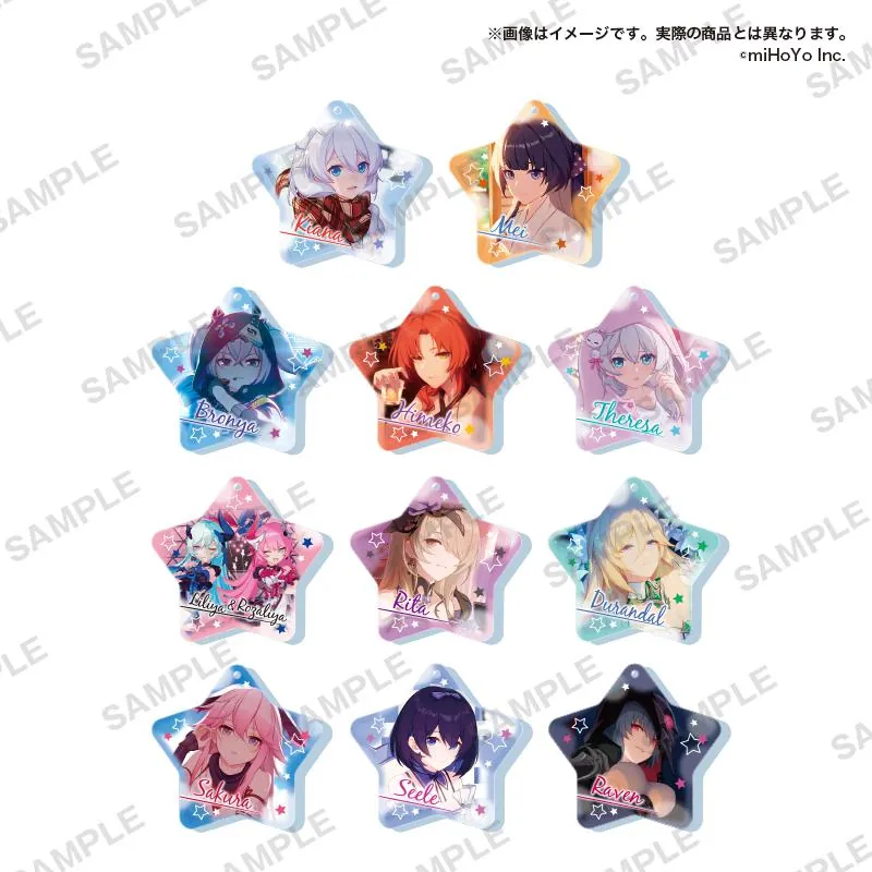 Preview: Lucky Box - Honkai Impact 3rd (Jewel Acrylic Strap) - Acryl-Anhänger - Bushiroad 