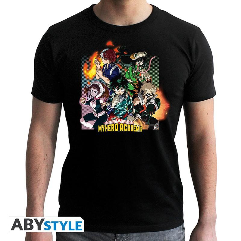 Preview: My Hero Academia - "Gruppe" - Men's T-Shirt - XL - AbyStyle