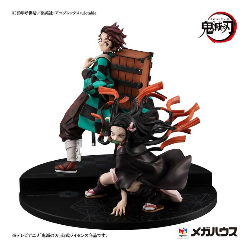 Preview: Tanjiro und Nezuko Kamado - Kamado Kyoudai Set - Precious G.E.M. - Megahouse