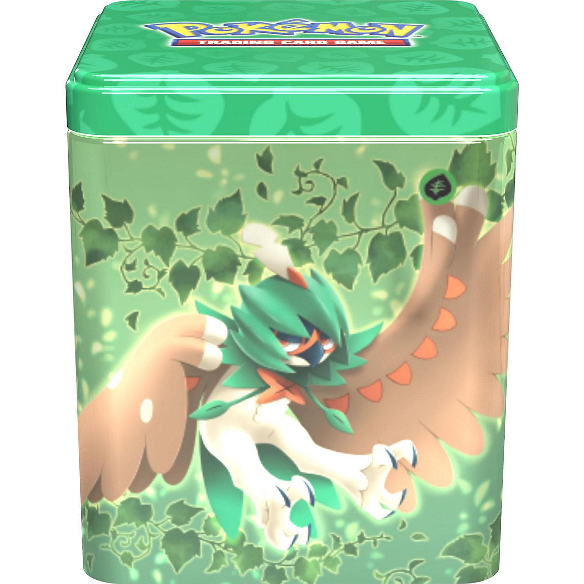 Preview: Pokemon TCG - Elevoltek/ Lusardin/ Silvarro - Stapelbare Tin-Box Frühjahr 2022 (Sammelkartenspiel, deutsch)