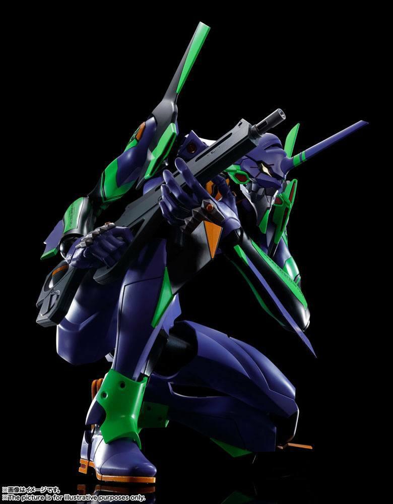 Preview: Eva-01 - Spear of Cassius Renewal Color - Dynaction Actionfigur - Bandai Spirits