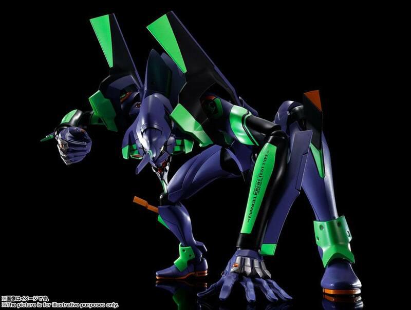 Preview: Eva-01 - Spear of Cassius Renewal Color - Dynaction Actionfigur - Bandai Spirits