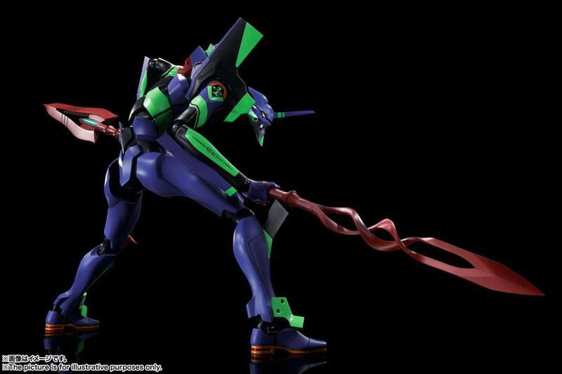 Preview: Eva-01 - Spear of Cassius Renewal Color - Dynaction Actionfigur - Bandai Spirits