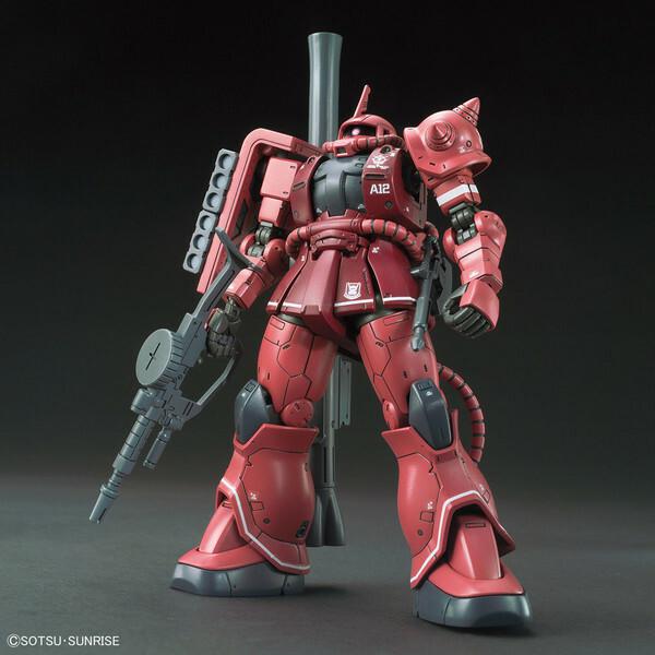 Preview: MS-06S Char Aznable's Zaku II Commander Type - HG 1/144 - Modelkit - Bandai Spirits