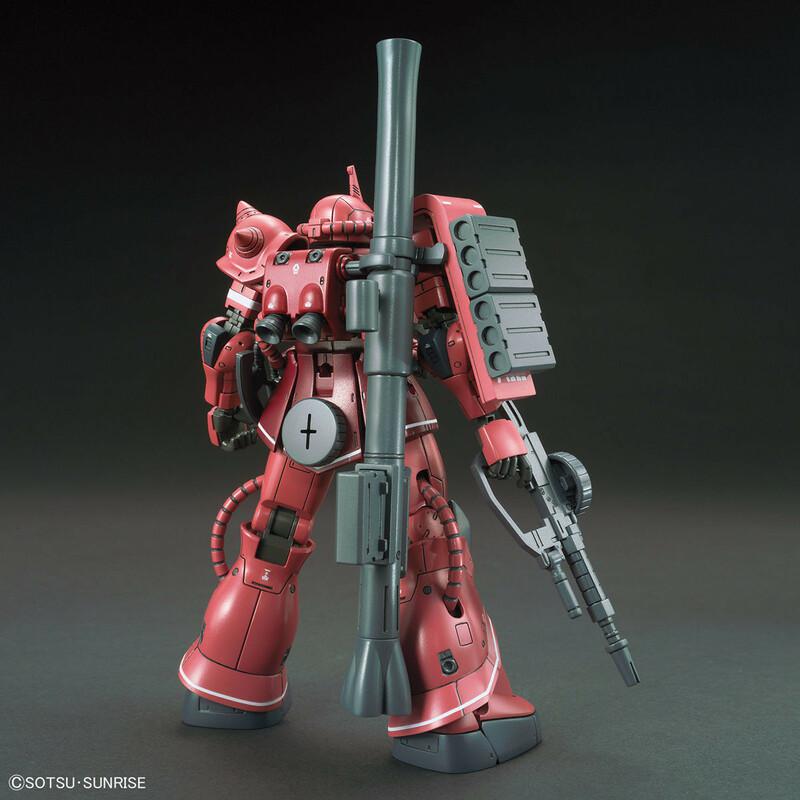 Preview: MS-06S Char Aznable's Zaku II Commander Type - HG 1/144 - Modelkit - Bandai Spirits