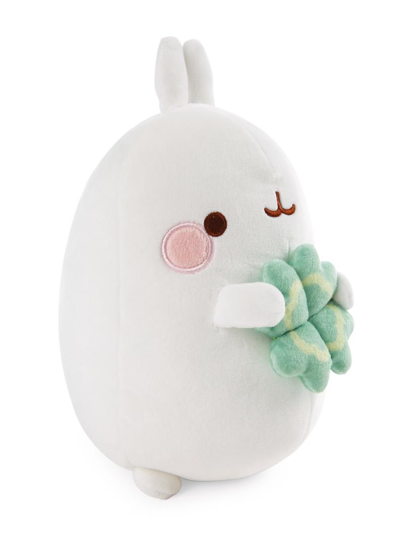 Preview: Molang - Molang mit Kleeblatt in Geschenkverpackung - 16 cm Plüsch