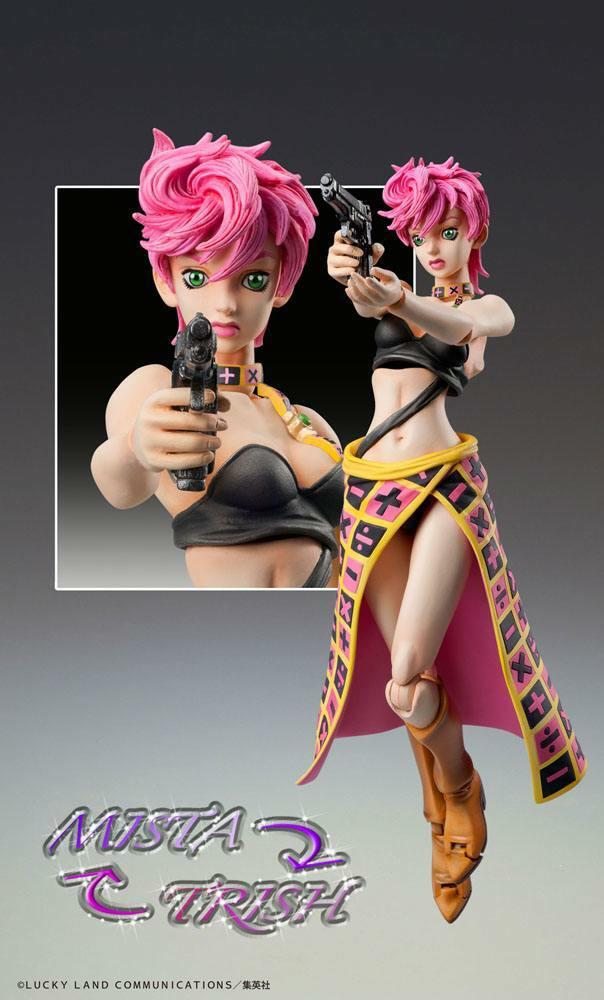 Preview: Trish Una - Jojo Super Action Statue - Medicos - Neuauflage