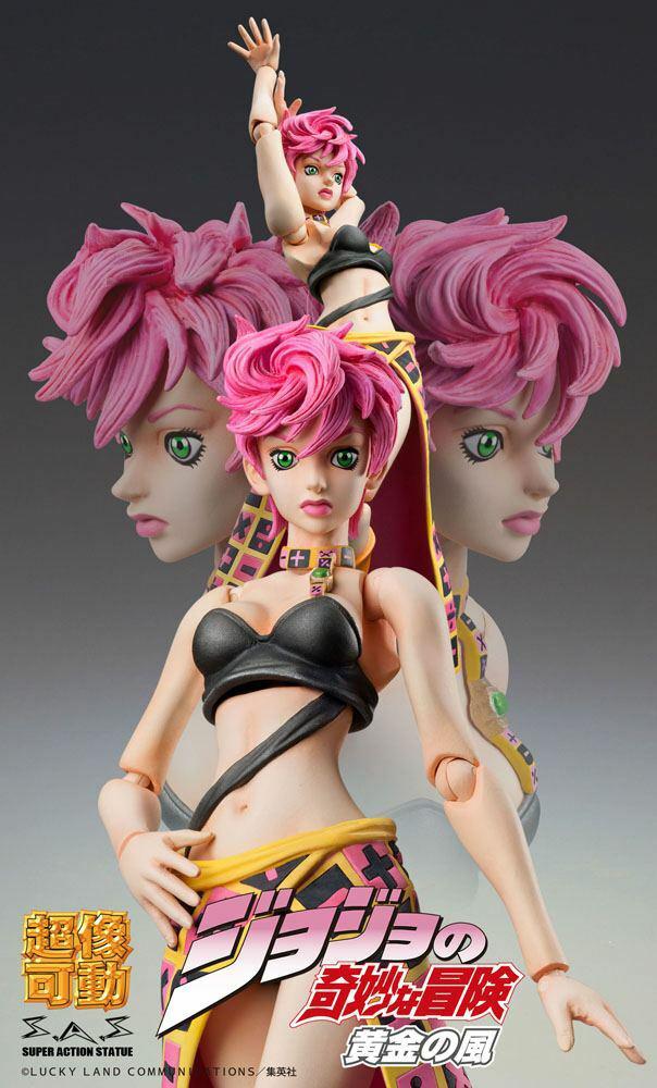 Preview: Trish Una - Jojo Super Action Statue - Medicos - Neuauflage