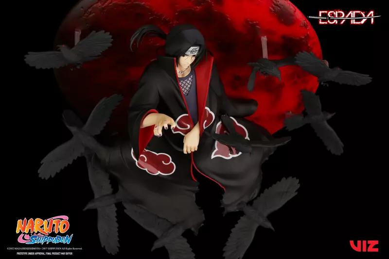 Preview: Itachi Uchiha (Tsukuyomi) - Breach Wall Art Line Statue - Espada Art