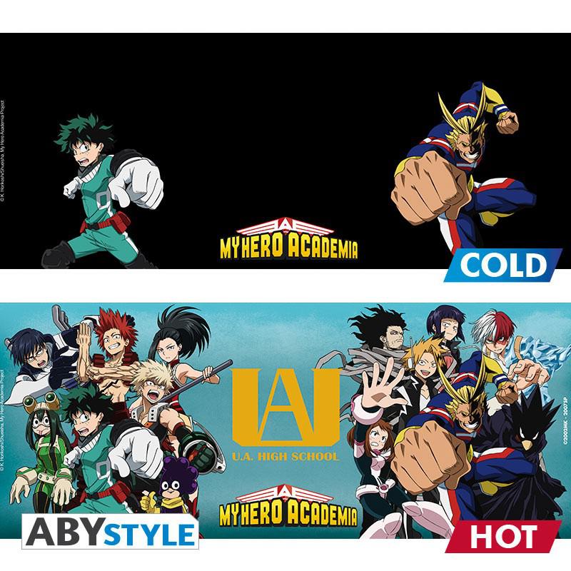 Preview: My Hero Academia - Gruppe - Hot & Cold - 460 ml Farbwechseltasse von ABYStyle