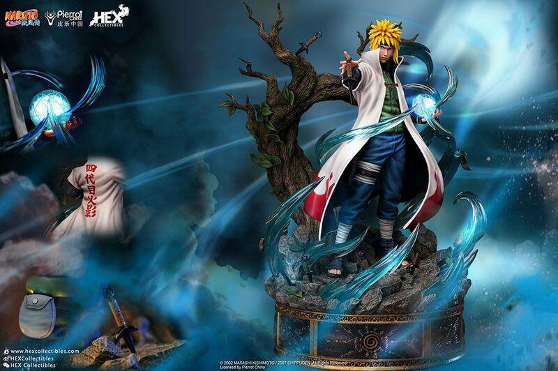 Preview: Minato Namikaze - Naruto Shippuden Master Museum Statue - HEX Collectibles