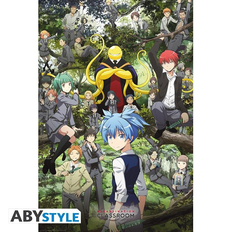 Preview: "Forest group" - Poster - (91,5 x 61 cm) - Assassination Classroom - AbyStyle