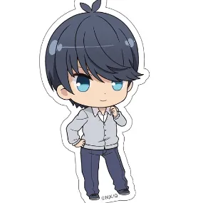 Preview: Fuutarou Uesugi - The Quintessential Quintuplets - Petitkko Acryl Anhänger - Penguin Parade