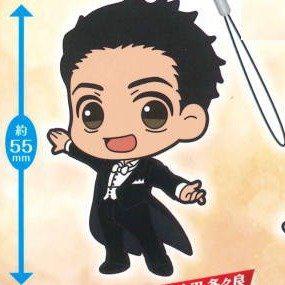 Preview: Tatara Fujita - Welcome to the Ballroom Gummi-Anhänger - Bushiroad Creative