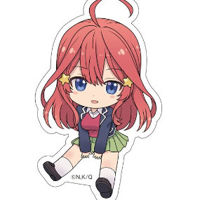 Preview: Itsuki Nakano - The Quintessential Quintuplets - Petanko Acryl Anhänger - Penguin Parade