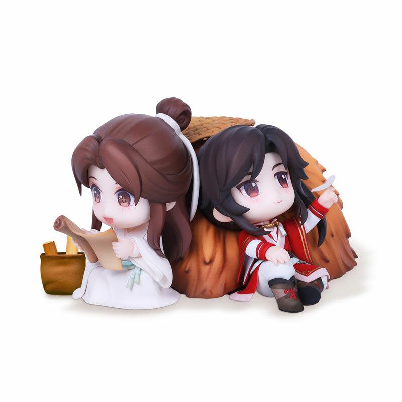 Preview: Xie Lian & San Lang (Mountain Walking in Twilight Maple) - Heaven Official's Blessing - Mini Figuren Set - Hobby Rangers