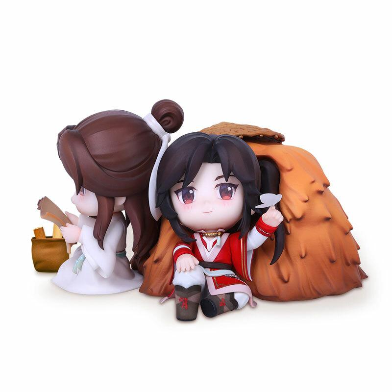 Preview: Xie Lian & San Lang (Mountain Walking in Twilight Maple) - Heaven Official's Blessing - Mini Figuren Set - Hobby Rangers