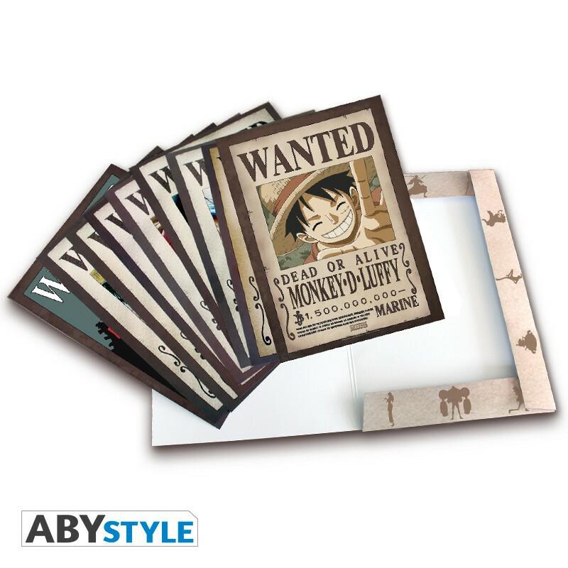 Preview: "Ruffy's Crew Wano" - One Piece - Portfolio 9 Wanted Poster (21 x 29,7 cm) - AbyStyle