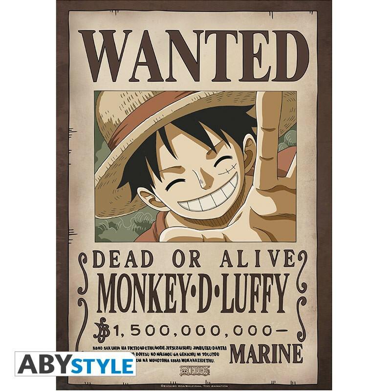 Preview: "Ruffy's Crew Wano" - One Piece - Portfolio 9 Wanted Poster (21 x 29,7 cm) - AbyStyle