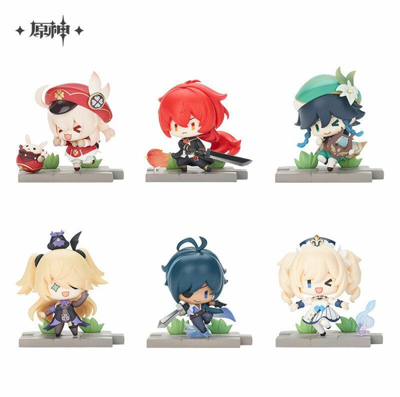 Preview: 6er Set - Mondstadt Chibi Figur - Genshin Impact - miHoYo