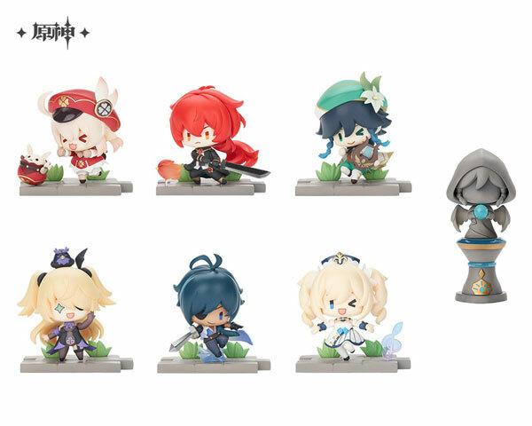 Preview: 6er Set - Mondstadt Chibi Figur - Genshin Impact - miHoYo