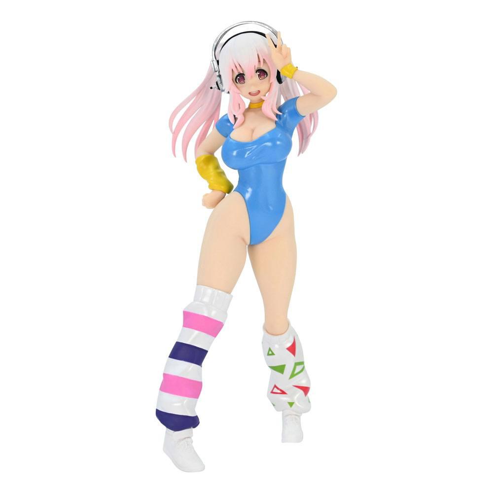 Preview: Super Sonico - Blaue Version - 80's Concept Figure - Another Color - Furyu