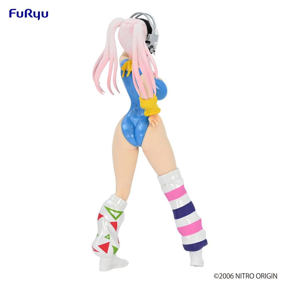 Preview: Super Sonico - Blaue Version - 80's Concept Figure - Another Color - Furyu