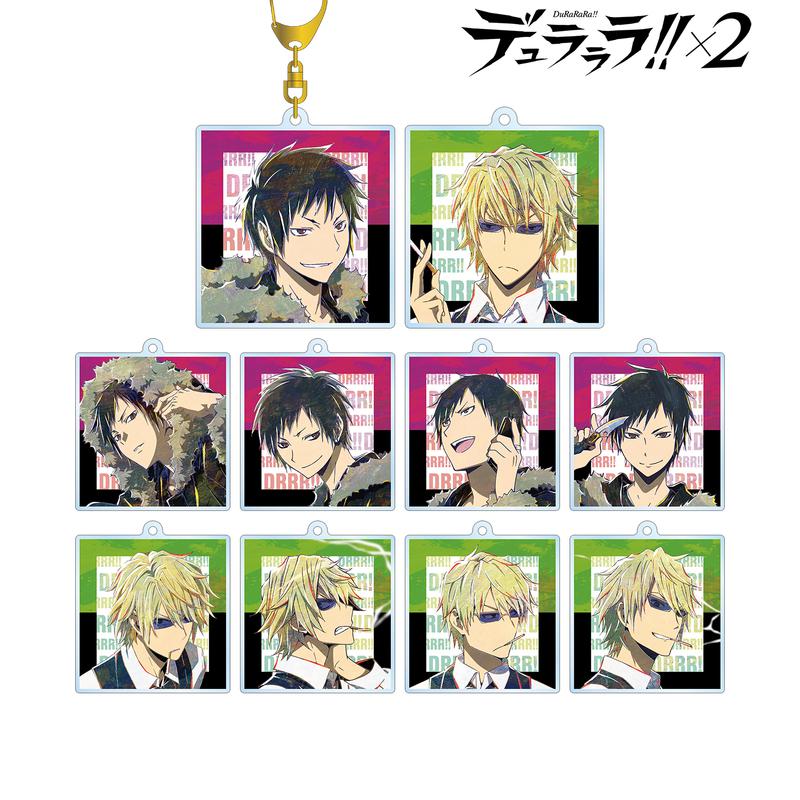 Preview: Lucky Box - Izaya & Shizuo - Durarara!!x2 - Acrylanhänger (Trading Ani-Art) - Armabianca