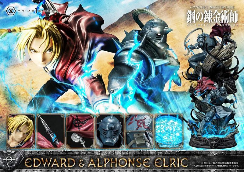 Preview: Edward & Alphonse Elric - Standard Version - Concept Masterline - Prime 1 Studio