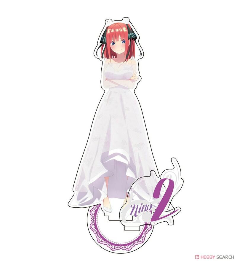 Preview: Nino Nakano (Wedding Dress Ver.) - The Quintessential Quintuplets Movie - Acryl-Aufsteller - Cospa