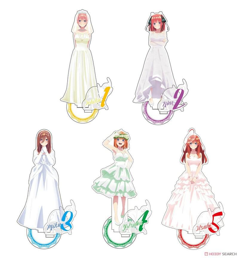 Preview: Nino Nakano (Wedding Dress Ver.) - The Quintessential Quintuplets Movie - Acryl-Aufsteller - Cospa