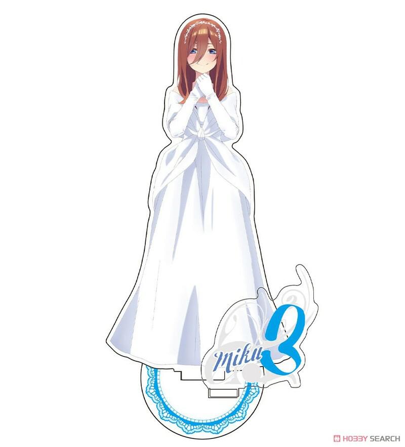 Preview: Miku Nakano (Wedding Dress Ver.) - The Quintessential Quintuplets Movie - Acryl-Aufsteller - Cospa