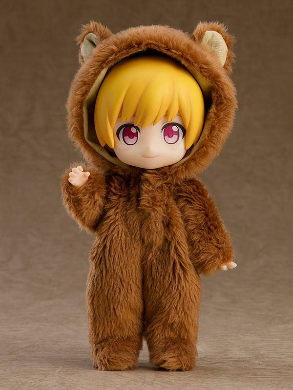 Preview: Bär - Braun - Kigurumi Pajamas - Nendoroid Doll Outfit Set - Good Smile Company