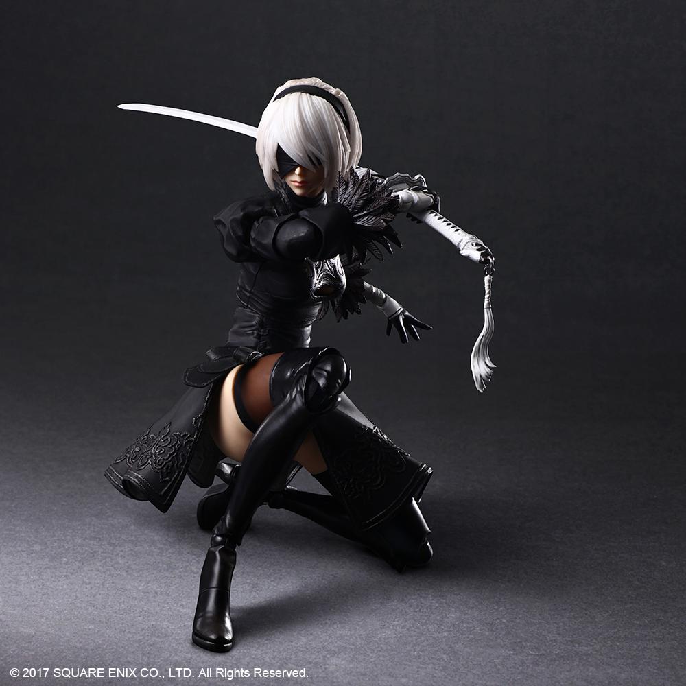 Preview: YoRHa No. 2 Type B - Normale Version - NieR Automata Play Arts - Square Enix