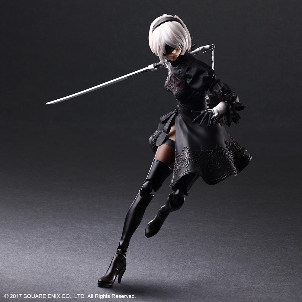 Preview: YoRHa No. 2 Type B - Normale Version - NieR Automata Play Arts - Square Enix