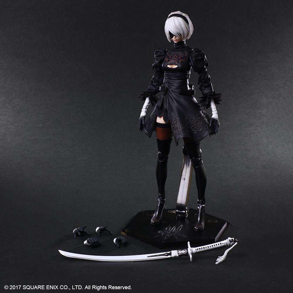 Preview: YoRHa No. 2 Type B - Normale Version - NieR Automata Play Arts - Square Enix