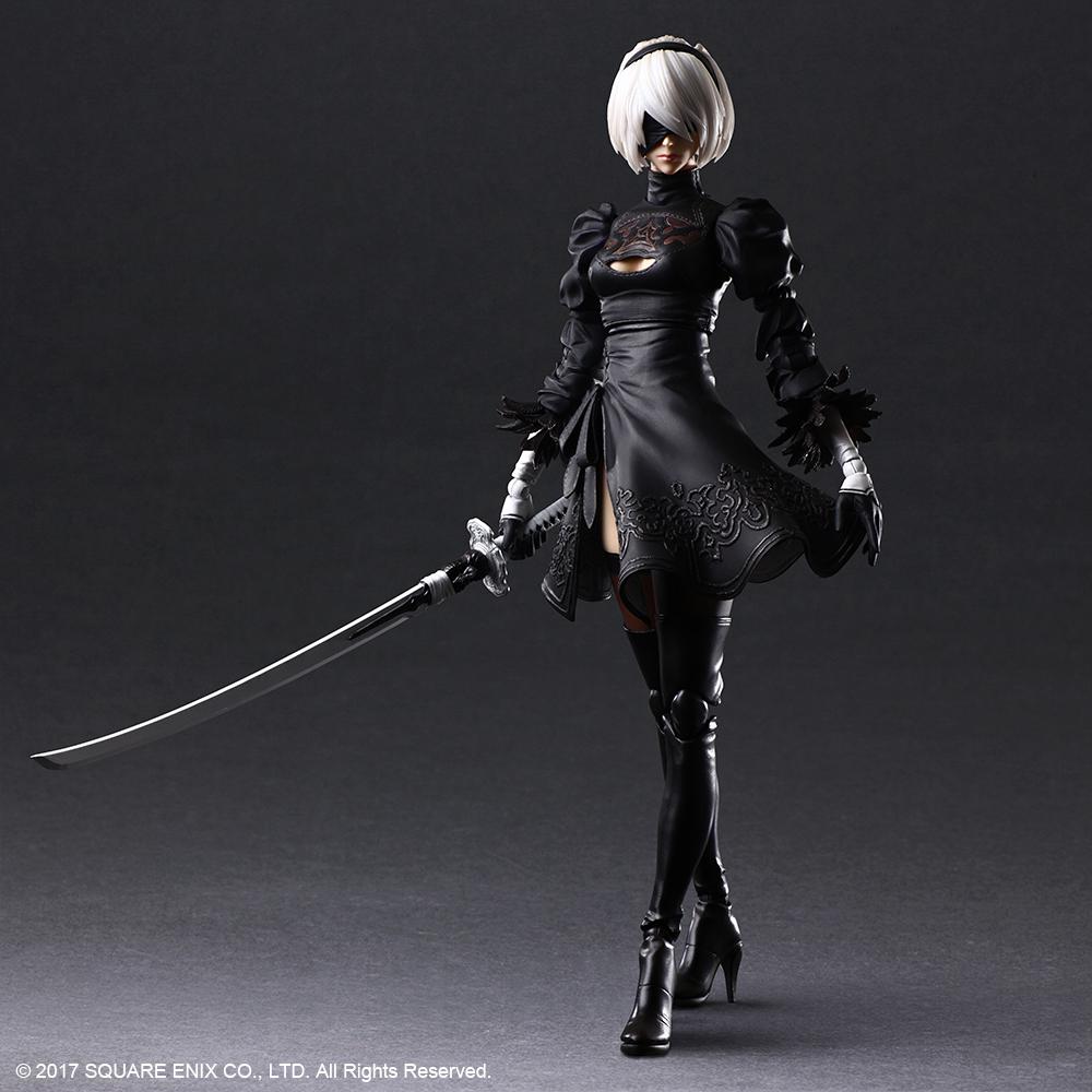 Preview: YoRHa No. 2 Type B - Normale Version - NieR Automata Play Arts - Square Enix