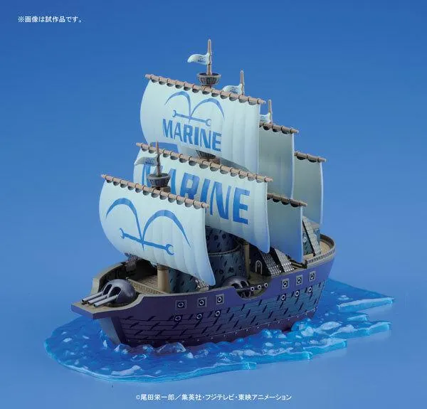 Preview: Marine Kriegsschiff - One Piece - Grand Ship Collection - Model Kit