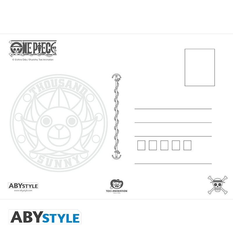 Preview: One Piece - 5 Postkarten (14,8 x 10,5 cm) - Wanted Set 1 - AbyStyle