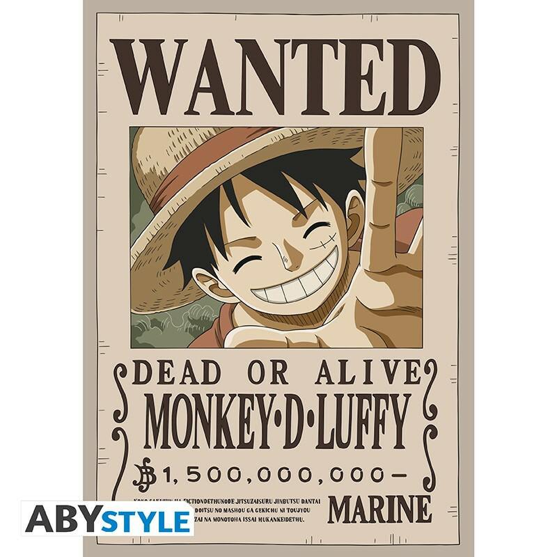 Preview: One Piece - 5 Postkarten (14,8 x 10,5 cm) - Wanted Set 1 - AbyStyle