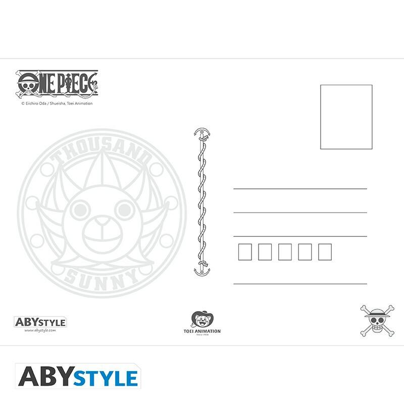 Preview: One Piece - 5 Postkarten (14,8 x 10,5 cm) - Wanted Set 2 - AbyStyle