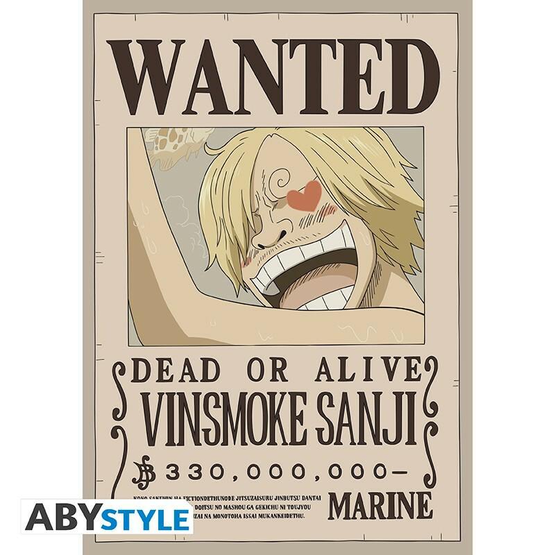 Preview: One Piece - 5 Postkarten (14,8 x 10,5 cm) - Wanted Set 2 - AbyStyle