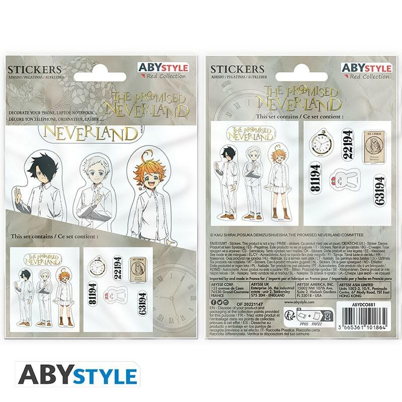 Preview: The Promised Neverland - Mini Sticker Set - Waisenkinder - ABYStyle