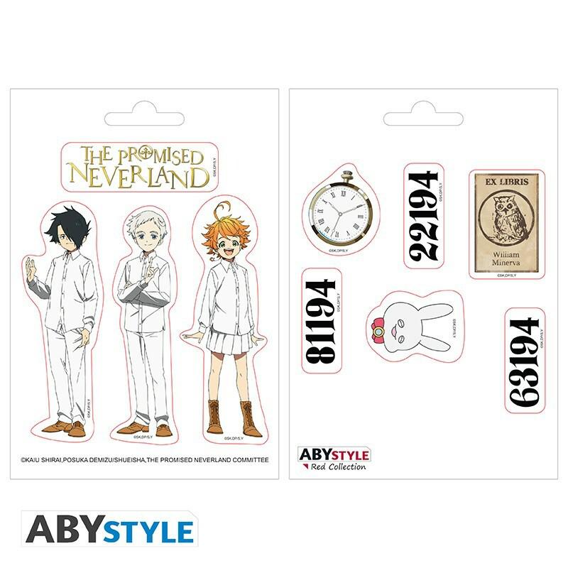 Preview: The Promised Neverland - Mini Sticker Set - Waisenkinder - ABYStyle