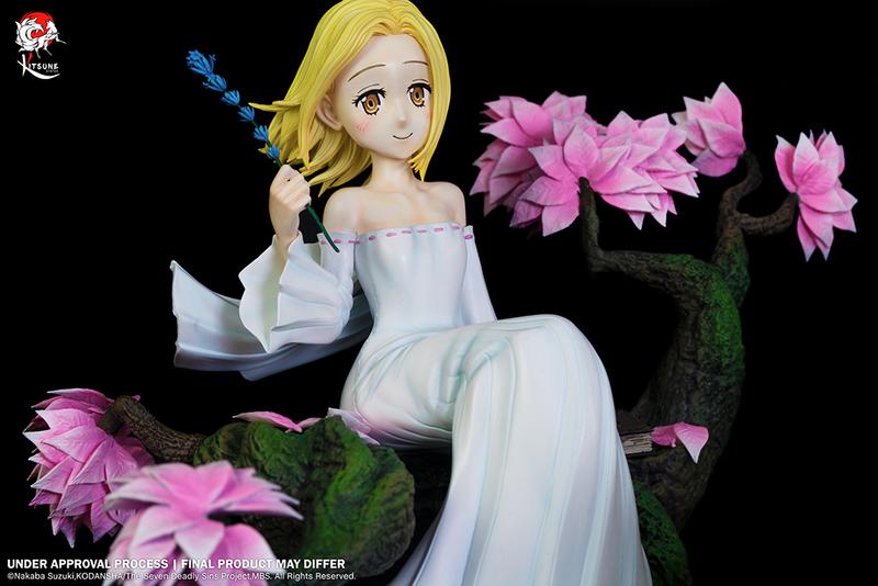 Preview: Ban und Elaine - Seven Deadly Sins - Resin Diorama - Kitsune Statue