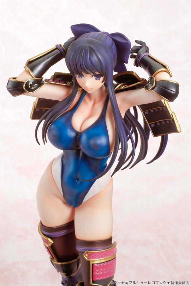 Preview: Akane Ryuzoji - Navy School Swimsuit und Bikini - Q-Six