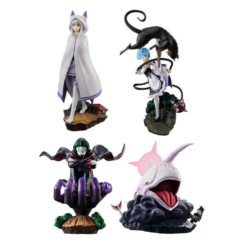 Preview: Set (4 Figuren) - Re:ZERO - Re:Memory - Petitrama Series - Megahouse