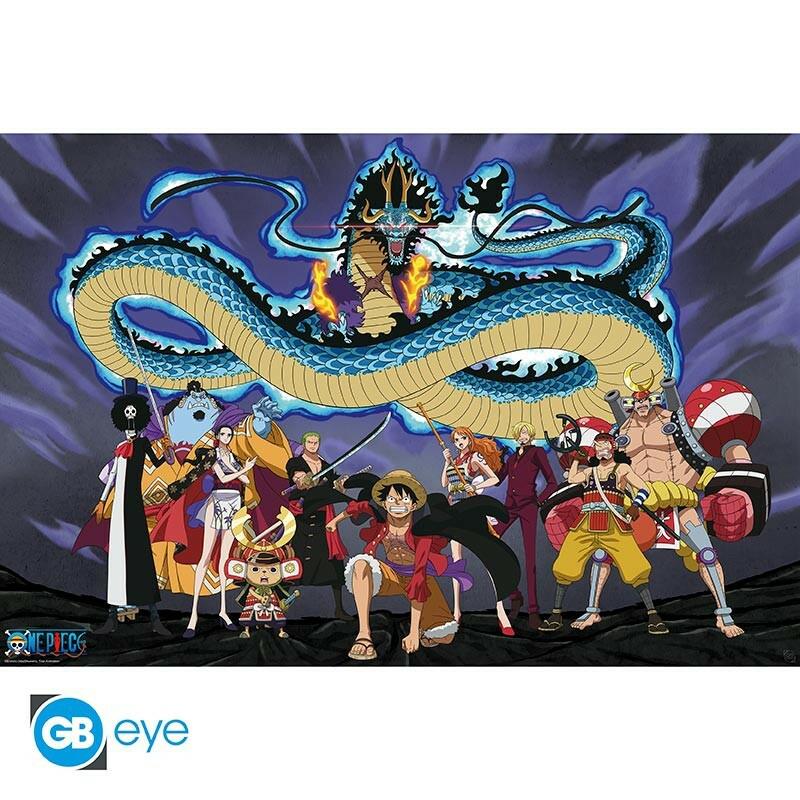 Preview: One Piece - Poster "The crew versus Kaido" (91.5x61) - GB Eye